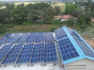 100.0KW Solar Grid-Tie Solution To Water Pumping Station Murungan NWSDB